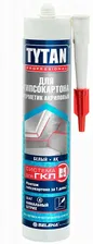 Герметик акриловый для гипсокартона Tytan Professional, 280 мл