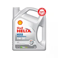 Моторное масло SHELL Helix Hx8 Professional Ag 5W30 5л 550054289