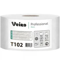 Туалетная бумага в больших рулонах Veiro Professional Basic 200 м