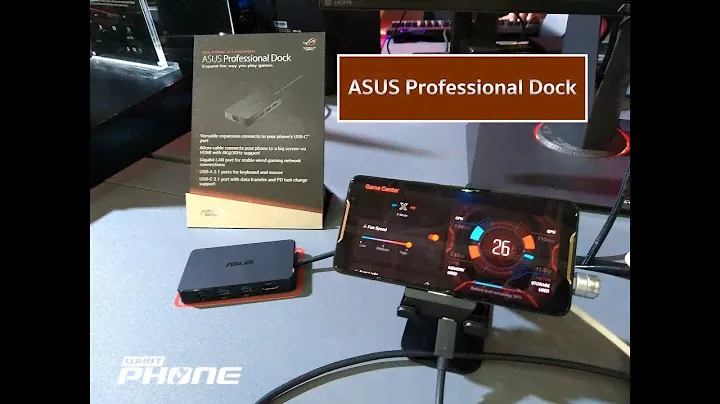 ASUS Professional Dock at Computex 2018 ประเทศไต้หวัน