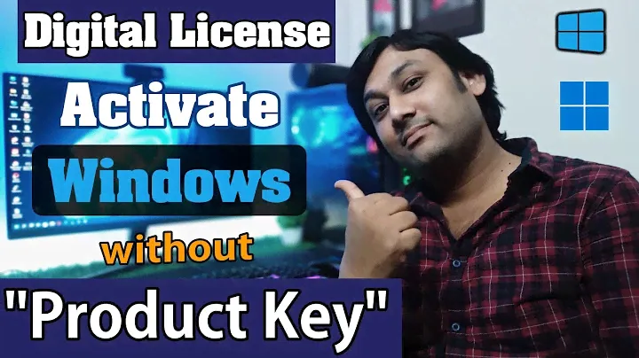 How to Activate Windows without Product Key - Digital License Activation "Hindi"