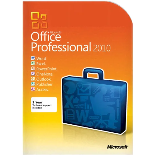 Microsoft Office 2010 Professional ESD 32/64 bit RU-0