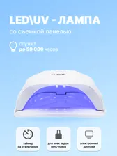Runail Professional Прибор LED/UV излучения 54Вт №3430