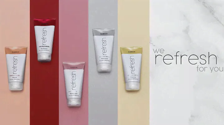 we REFRESH for you I COLOUR MASKS I Subrina Professional
