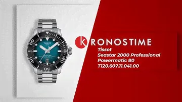 Обзор часов Tissot Seastar 2000 Professional Powermatic 80 T120.607.11.041.01 - KronosTime.RU