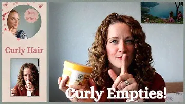Curly Hair Empties! UK Product Recap!