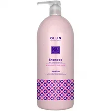 Шампунь для нарощенных волос с экстрактом белого винограда - Ollin Professional Silk Touch Extended Hair Shampoo