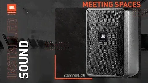 JBL Professional Installed Audio System Design for Large Meeting Spaces