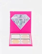Палитра хайлайтеров NYX Professional Makeup - Diamonds & Ice Please-Мульти