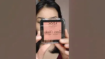 ✨FAVORITE MATTE CREAMY POWDER BLUSH #short #nyx #makeup #blush