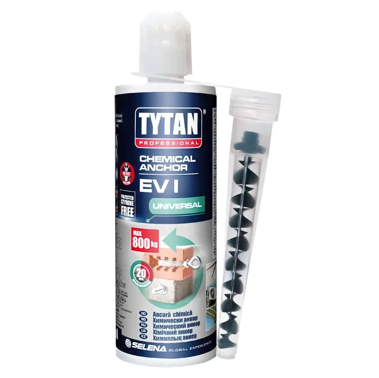 Анкер химический Tytan Professional EV-I серый 165 мл
