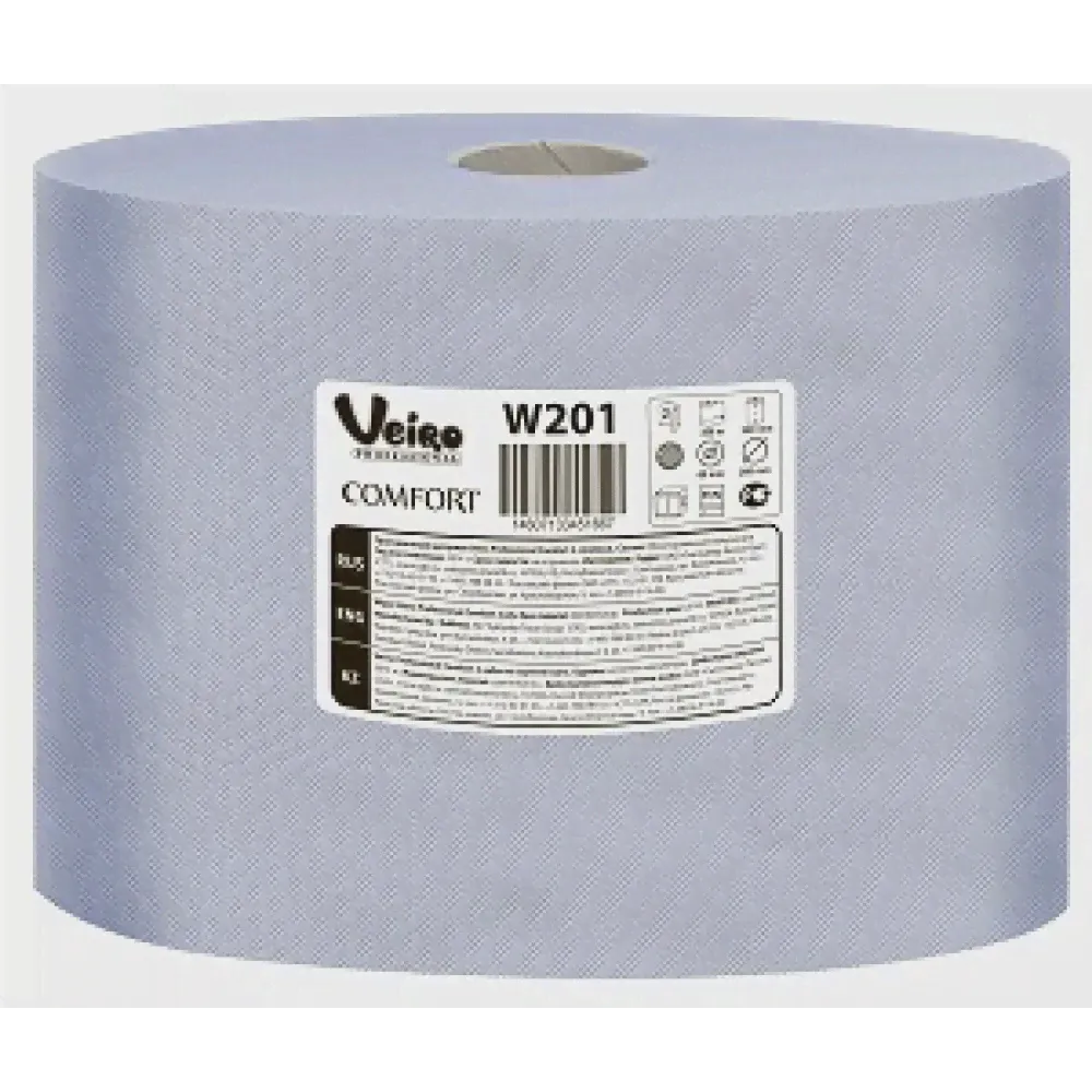 Протирочный материал Veiro Professional Comfort, 1000 листов 24 х 35 см, 2 слоя, 350 м, арт. W201, Veiro Professional-0