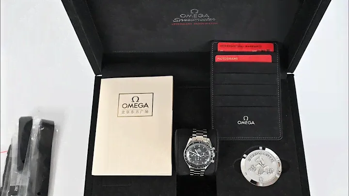 Unboxing Omega Speedmaster Professional Moonwatch 311.30.42.30.01.005