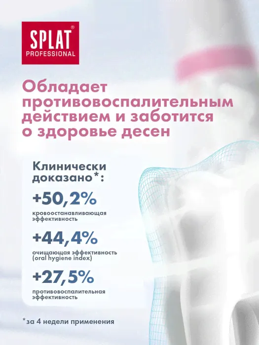 Зубная паста Splat Professional Ультракомплекс для чувствительных зубов отбеливающая 100мл-2