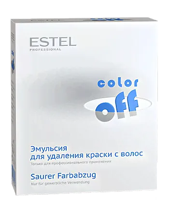 Estel Professional Color off - Эмульсия для удаления краски с волос 3x120 мл-0