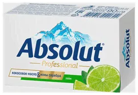 Мыло туалетное Absolut Professional Лайм, 90 гр