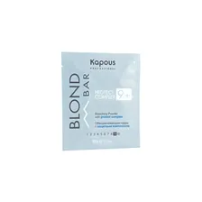 Обесцвечивающая пудра Kapous Professional с защитным комплексом Kapous 9+ серии Blond Bar 30г