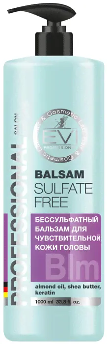 Бальзам-ополаскиватель EVI professional Бессульфатный 1л-2
