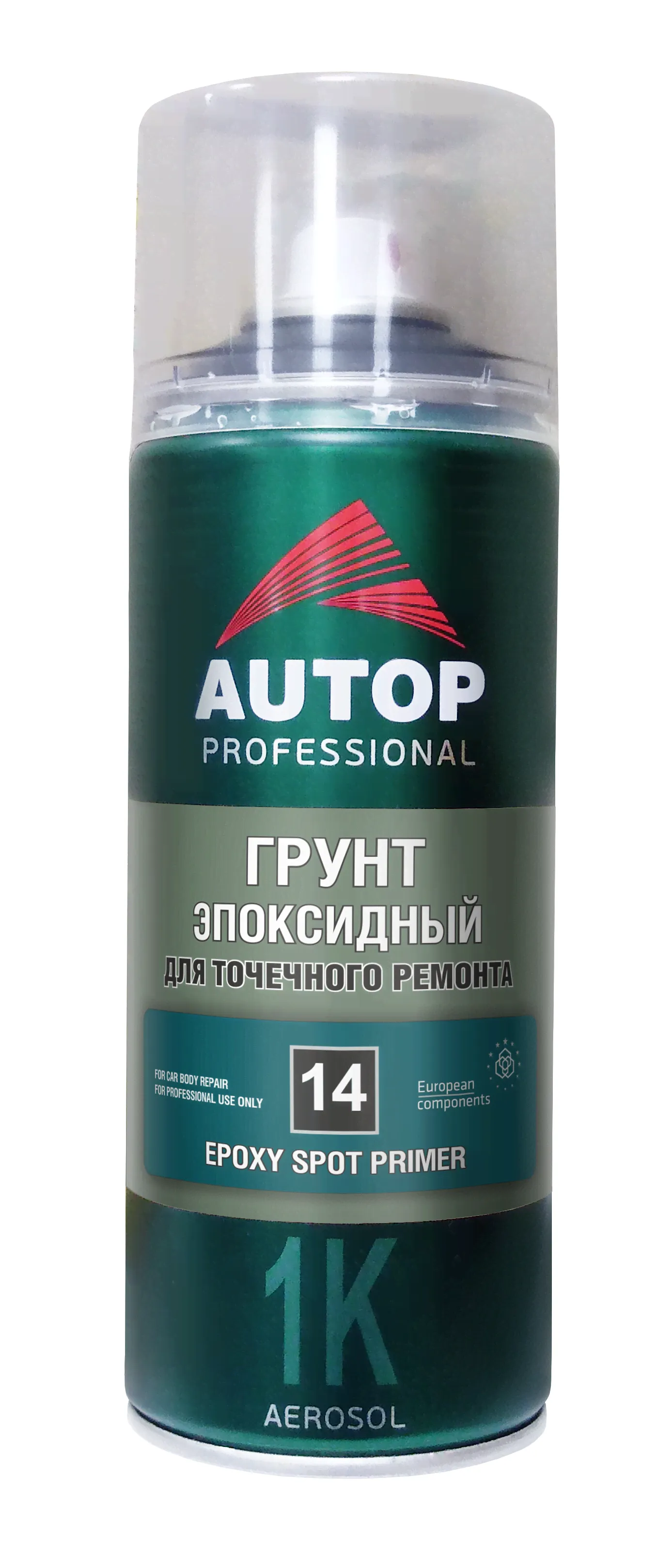 Грунт эпоксидный д/точечного ремонта №14 серый AUTOP PROFESSIONAL 520 мл/6