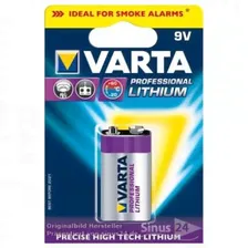 VARTA PROFESSIONAL LITHIUM 9V