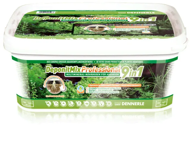Субстрат питательный Dennerle Deponitmix Professional 9in1, 4,8кг