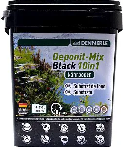Субстрат питательный Dennerle Deponitmix Professional Black 10in1, 9,6 кг-0