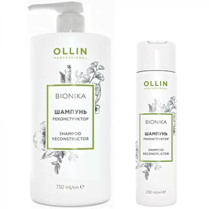 Шампунь реконструктор Ollin Professional BioNika Shampoo Reconstructor