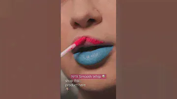 creating my own custom lip shade 👄 #nyx #nyxcosmetics #smoothwhip
