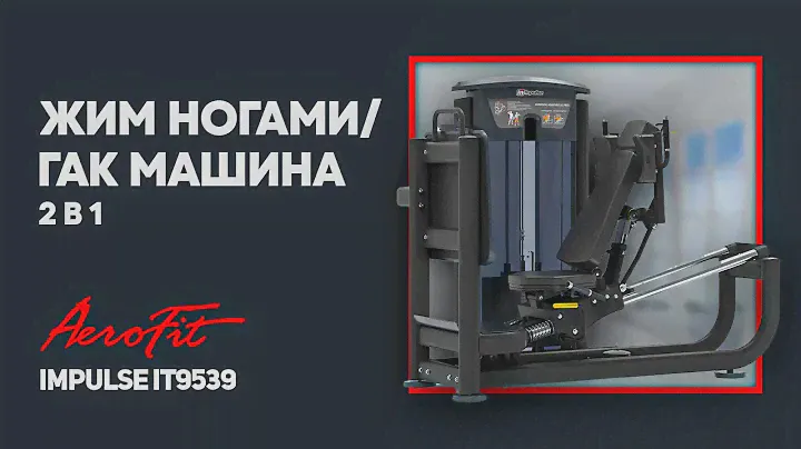 Жим ногами / Гак-машина 2 в 1 Impulse IT9539