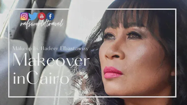 Makeover in Cairo | Egypt | Hadeer Elbastawisy | Professional Makeup | Hairstyle | Filipina | Pinay