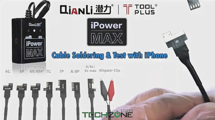 QianLi ToolPlus iPower Max Pro iPhone DC Power Cables Supply IPhone 6 7 8 X XS XSMAX Cable Soldering