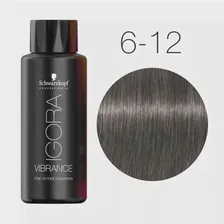 Краска для волос без аммиака — Schwarzkopf Professional Igora Vibrance № 6-12 (Темный русый сандрэ пепельный)