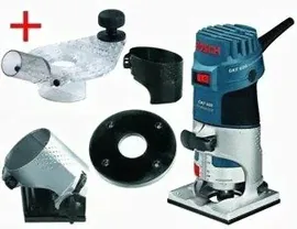 Фрезер сетевой BOSCH GKF 600 [060160А101] Набор принадлежностей Professional