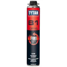 Пена огнестойкая профессиональная TYTAN Professional В1 (42л) (750мл)