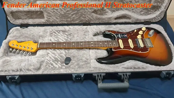 GUITAR UNBOXING | Fender American Professional II Stratocaster