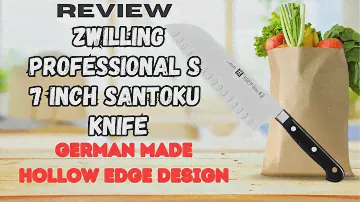 ZWILLING Professional S, 7 inch Santoku Knife Review