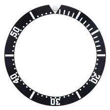 BEZEL INSERT FOR omega seamaster professional chronograph 2594.52 2598.20 BLACK