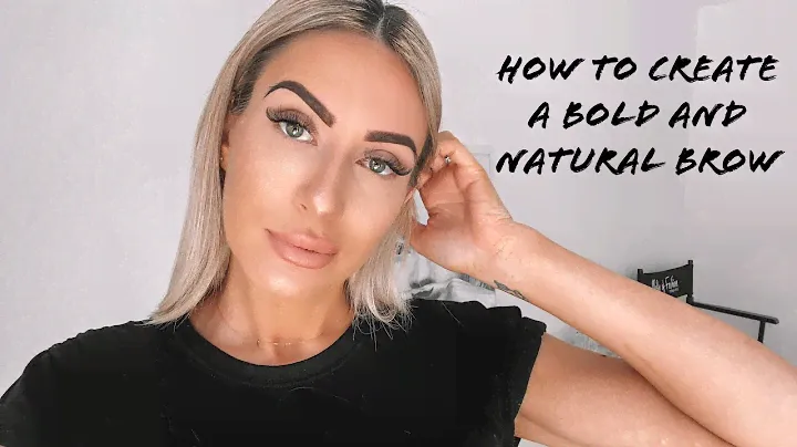 HOW TO CREATE THE PERFECT BROW || NATURAL VS GLAM