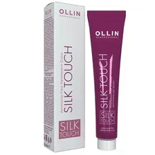 Ollin Professional Silk Touch - Краска для волос без аммиака, тон 8-1 светло-русый пепельный, 60 мл, бренд - OLLIN Professional