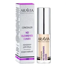 Aravia Professional - Консилер стойкий водоотталкивающий для коррекции несовершенств No Blemish Cover, 03 concealer, 5 мл