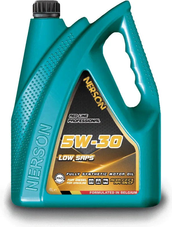 Моторное масло NERSON OIL Red Line Professional Fully Synthetic ACEA C2/C3 5W-30 4л