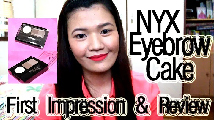NYX Eyebrow Cake: First Impression & Review | makeupbykarlamisa