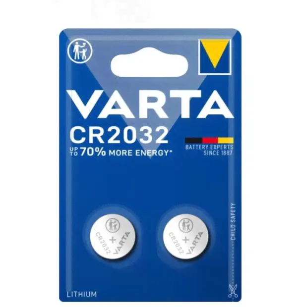 Батарейка литиевая VARTA Professional Electronics CR2032 2 шт 60321-2-0