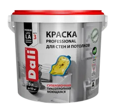 Краска интерьерная Dali Professional акриловая база С 5 л