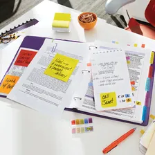 Закладки клейкие POST-IT Professional, пластик, 25 мм, 3 цвета х 22 шт., суперклейкие, 686-PGO-RU