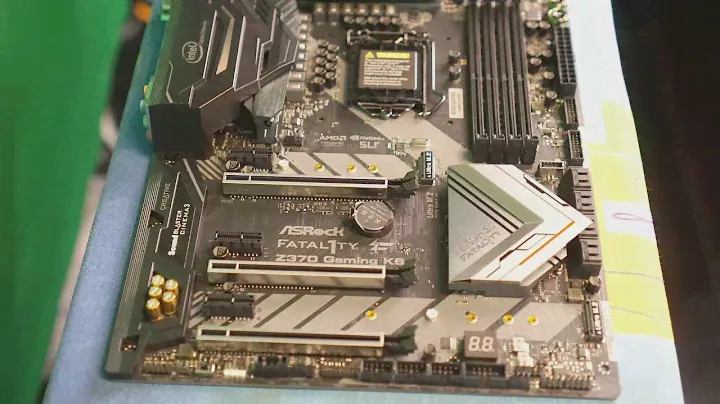 ASROCK Z370 FATAL1TY K6 UNBOXING
