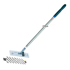 Швабра Vileda Professional УльтраСпид Про, моп МикроСпид Плюс 40см, алюминиевая ручка 150см