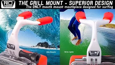 The Pro Standard Grill Mount - The Ultimate Mouth Mount for GoPro Cameras