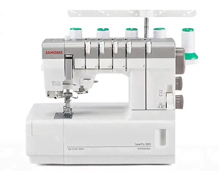 Распошивальная машина 5-ниточная JANOME CoverPro 3000 Professional