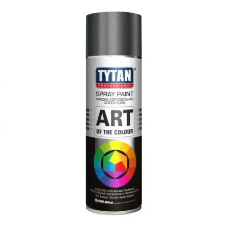 Аэрозольная краска TYTAN PROFESSIONAL ART OF THE COLOUR серая 400мл-0